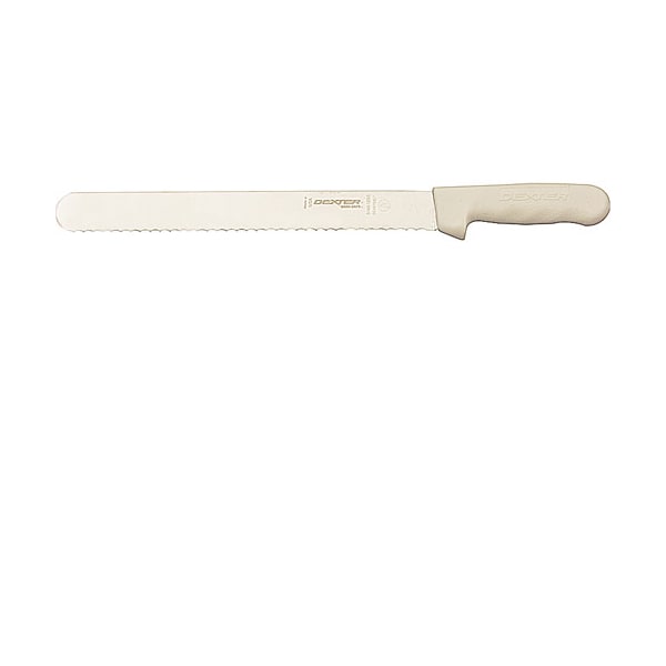 Dexter Russell Slicer, Roast12", Scallope D, Wht 13463 - main